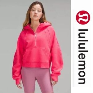NWT | Lululemon | Scuba Hoodie Half Zip | Lip Gloss in M/L | *Sold Out Online!*